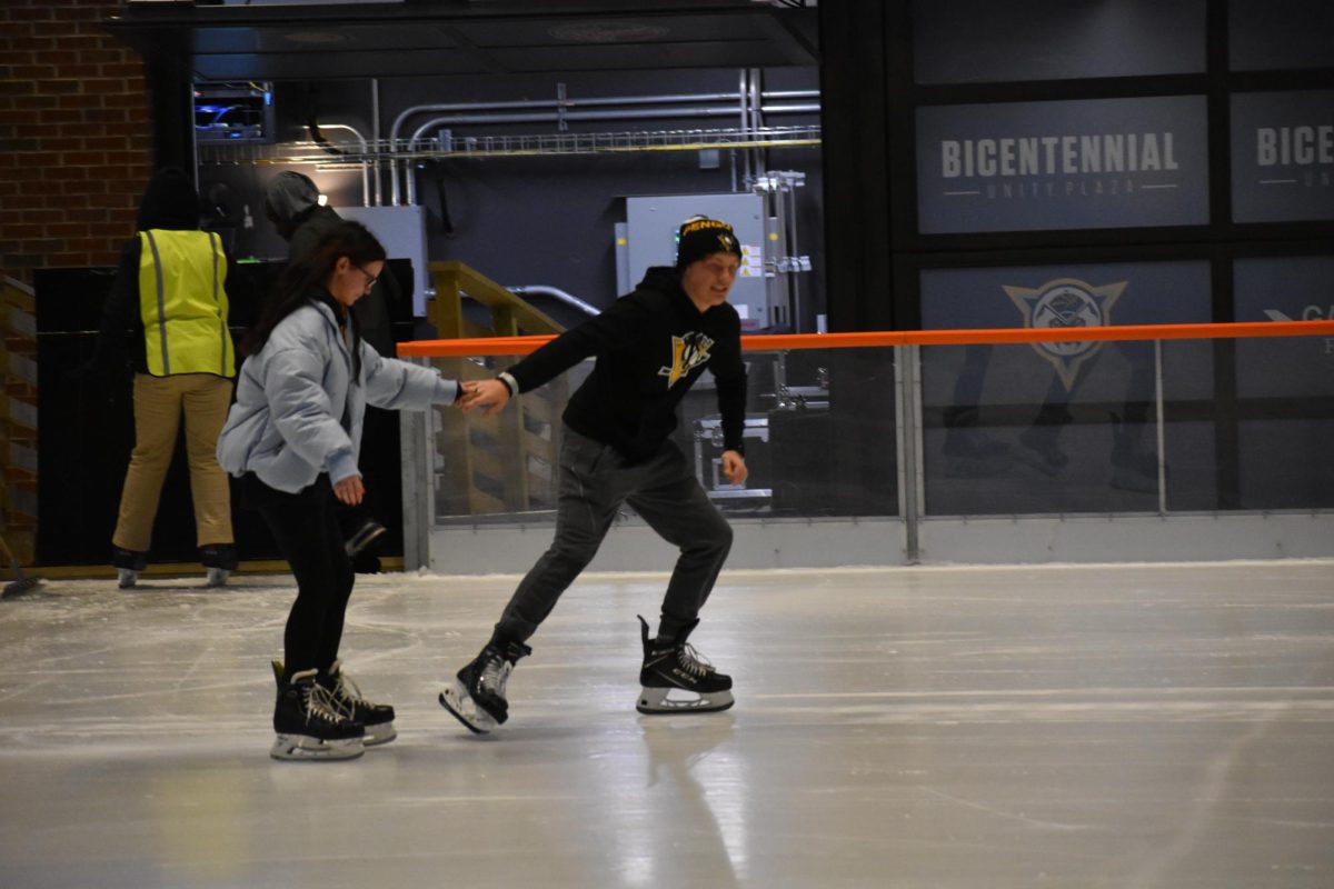 New Ice-skating rink at Bicentennial Plaza