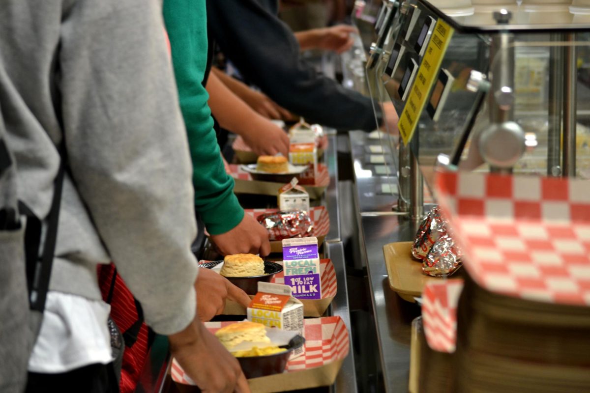 Student enjoy free lunches & breakfasts